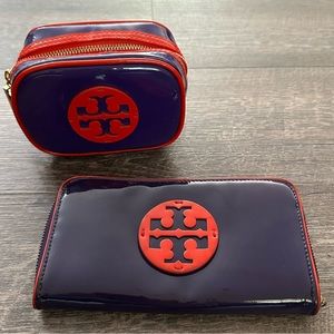 Tory Burch Wallet & Makeup bag